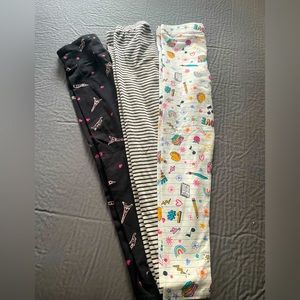 3 pairs of leggings bundle